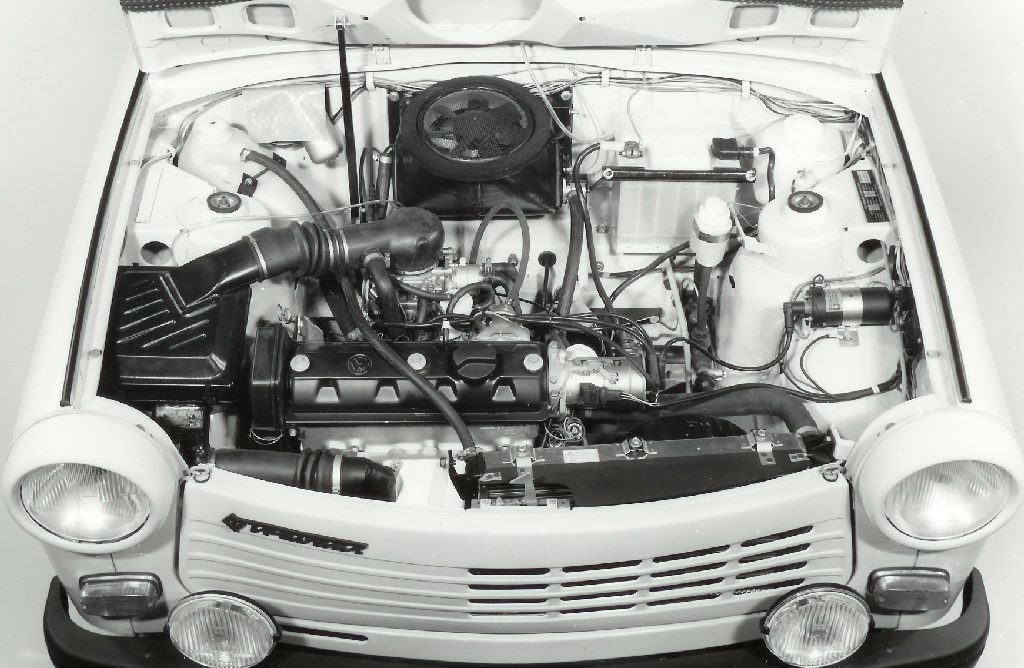 Trabant 1.1 Motorraum