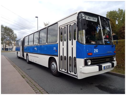 Historischer Omnibus, Foto: Straßenbahnmuseum Chemnitz