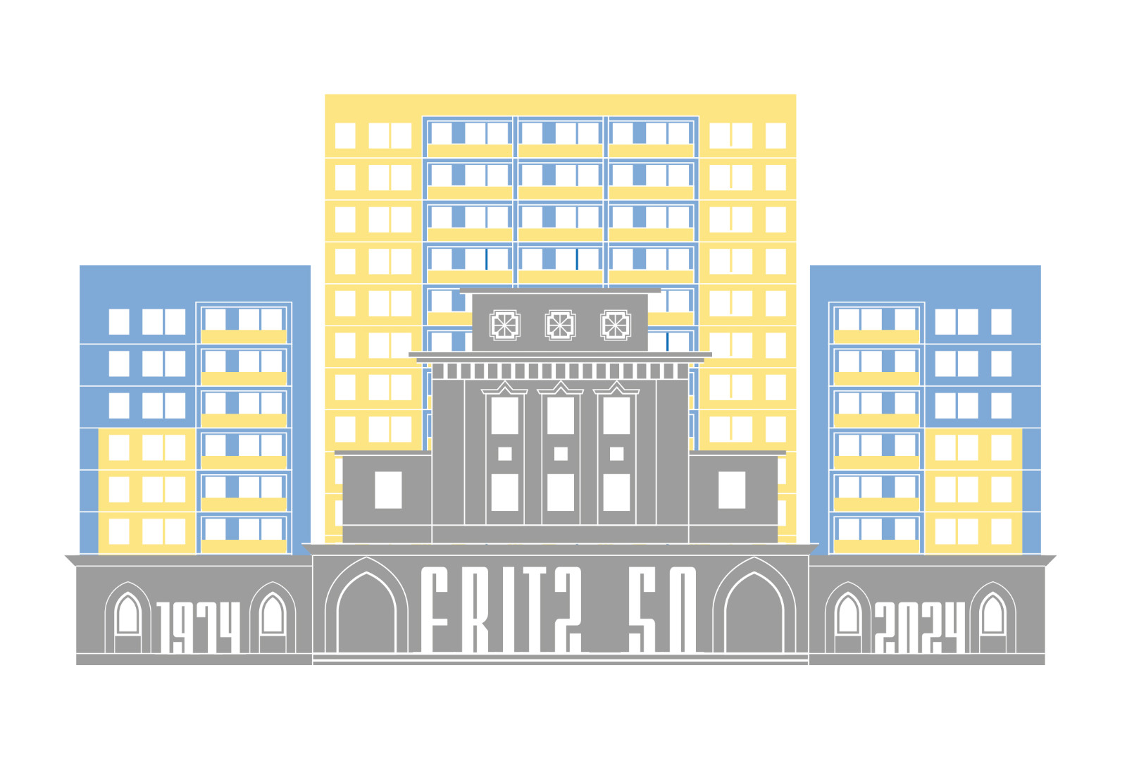 Logo "Fritz 50". Copyright: Jörn Richter