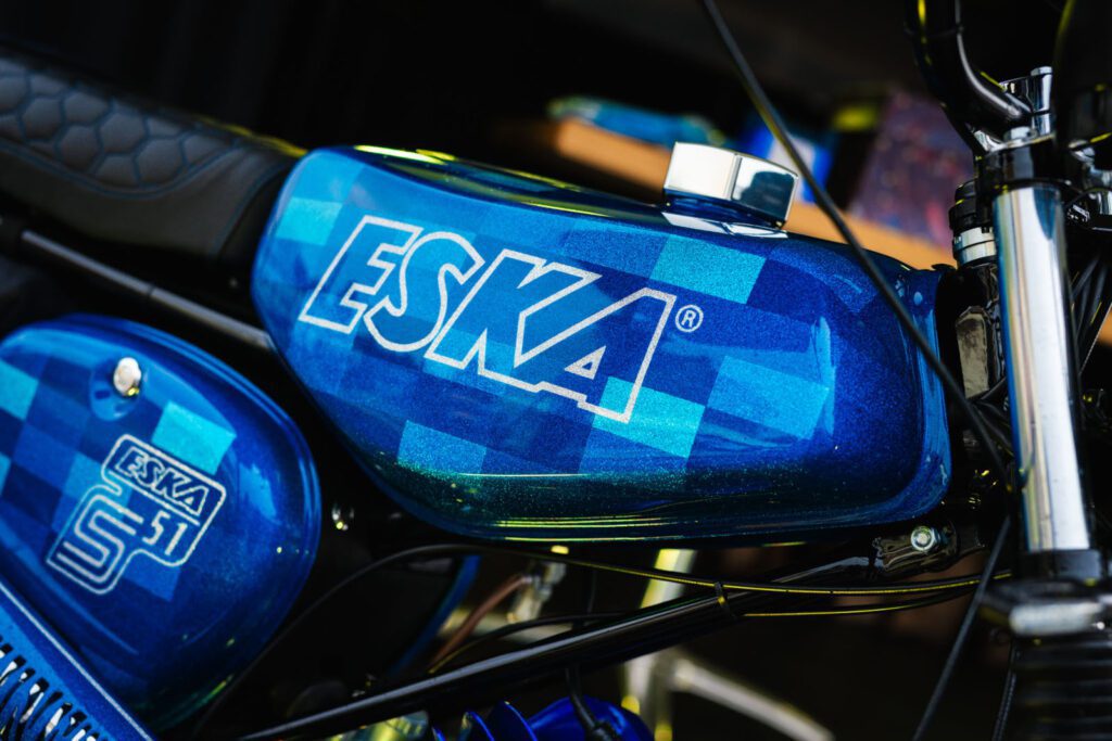 Das Simson- und MZ-Treffen, das in diesem Jahr auch bei der ESKA stattfand. Foto: MINDWORK Marketing GmbH