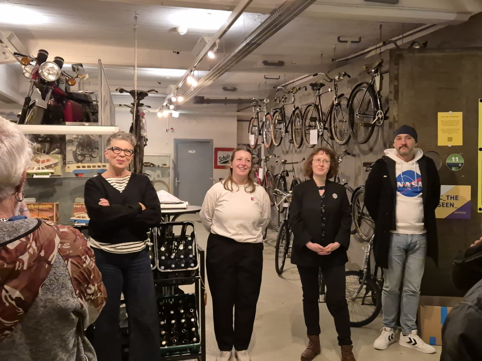 Zur Finissage "Ersatzteillager". Foto: Sandy Fischer