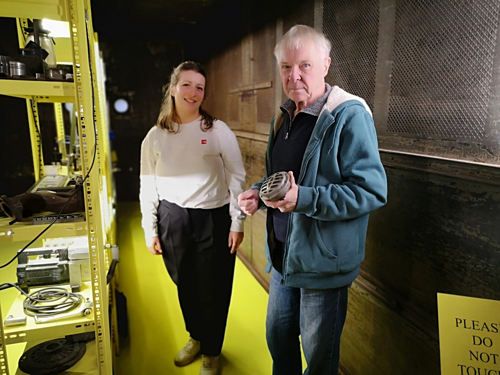 Zur Finissage "Ersatzteillager". Foto: Kathy Eichholz