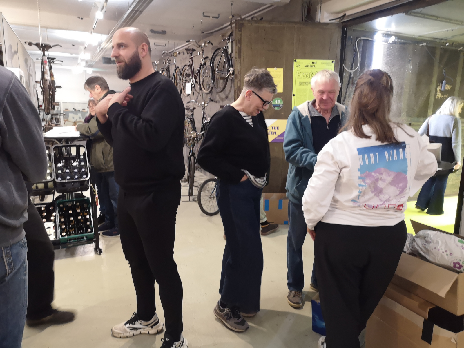 Zur Finissage "Ersatzteillager". Foto: Kathy Eichholz