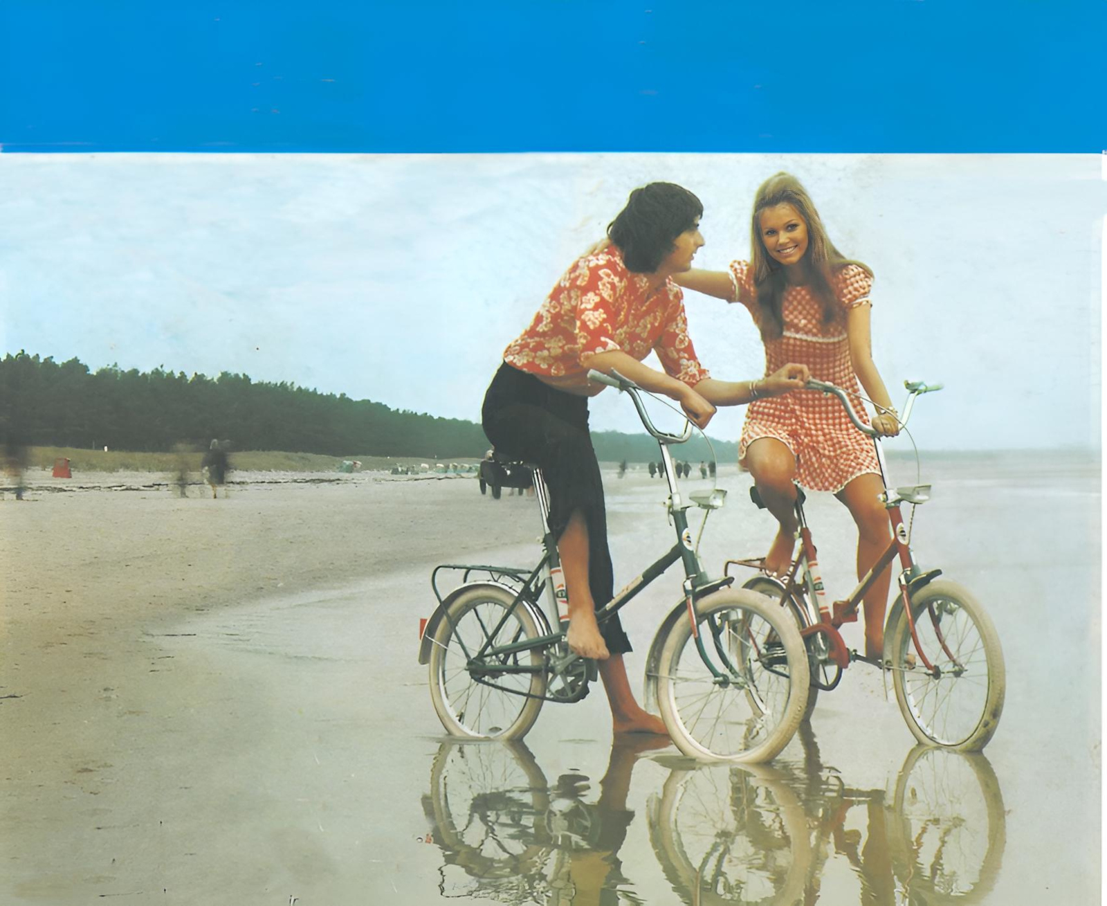 Fahrradfest 2026. Werbung Mifa-Klappfahrrad