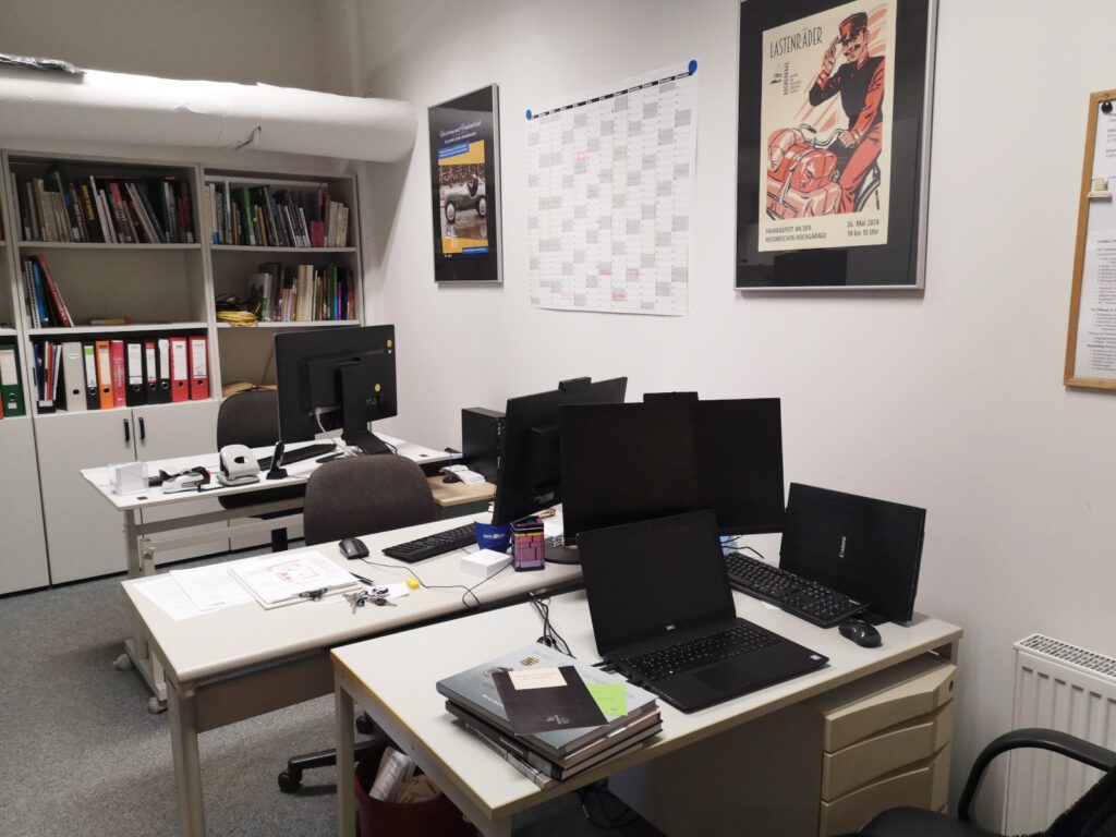 Die neuen Arbeitsplätze. Foto: Kathy Eichholz
