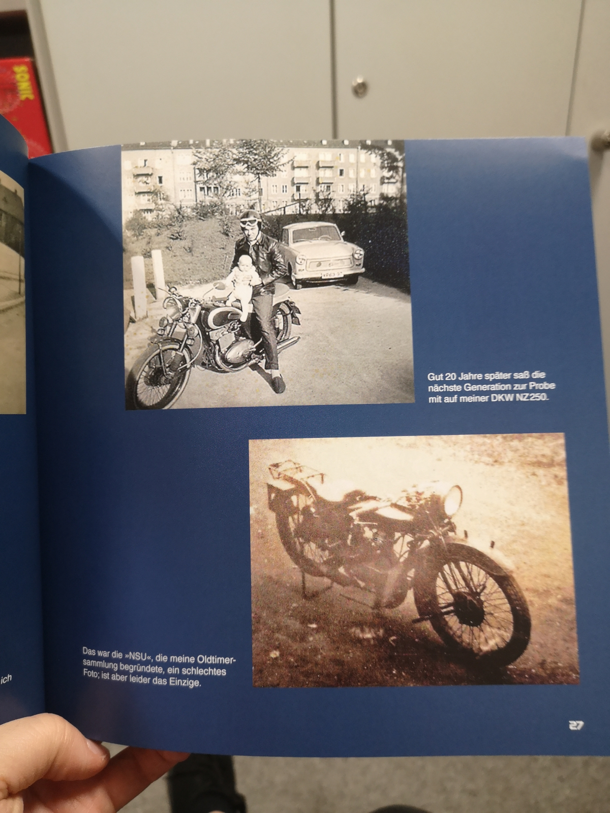 Blick in das Buch "Wie Chemnitz zu einem Fahrzeugmuseum kam". Bildrechte: Mironde-Verlag