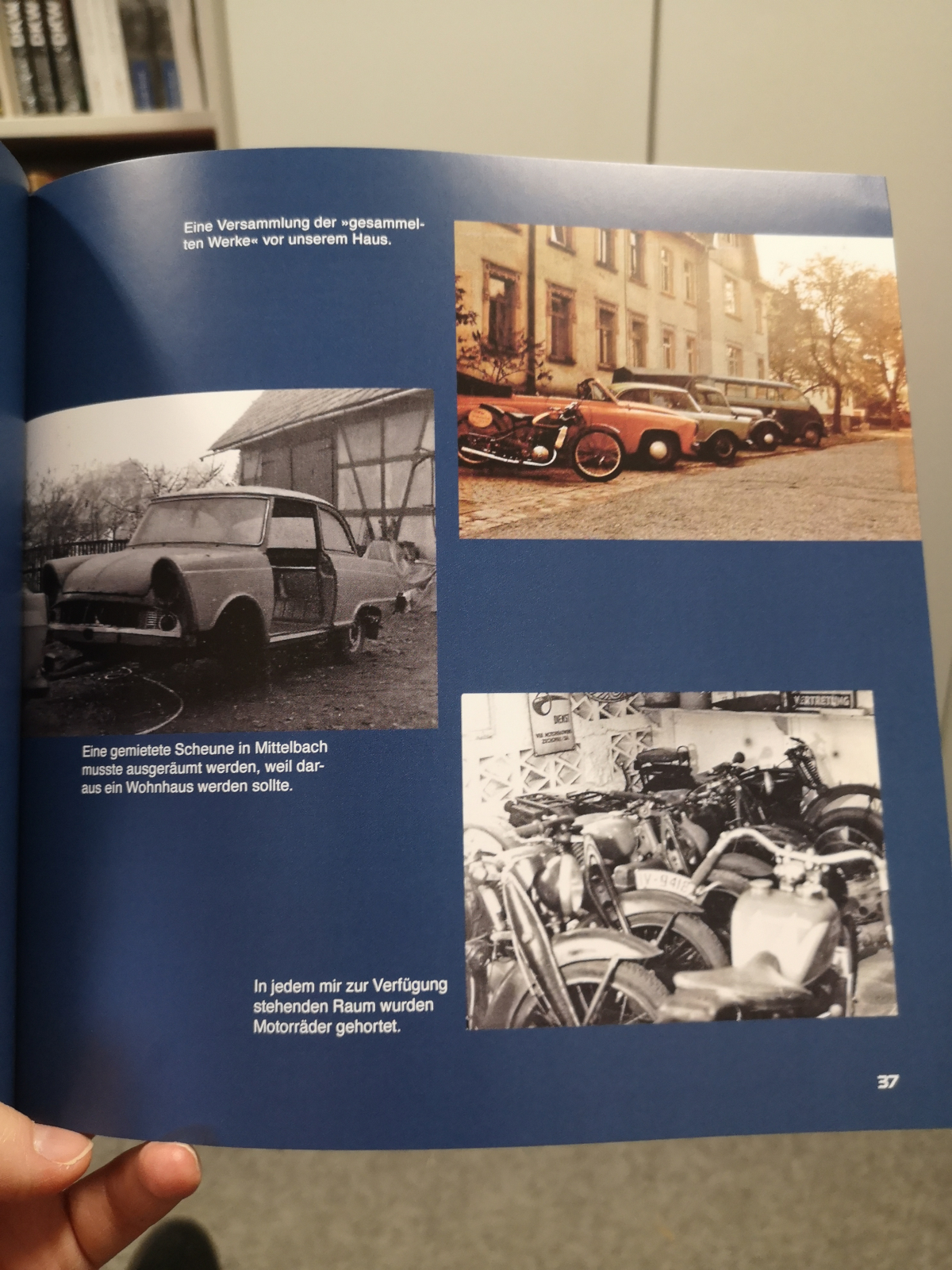 Blick in das Buch "Wie Chemnitz zu einem Fahrzeugmuseum kam". Bildrechte: Mironde-Verlag