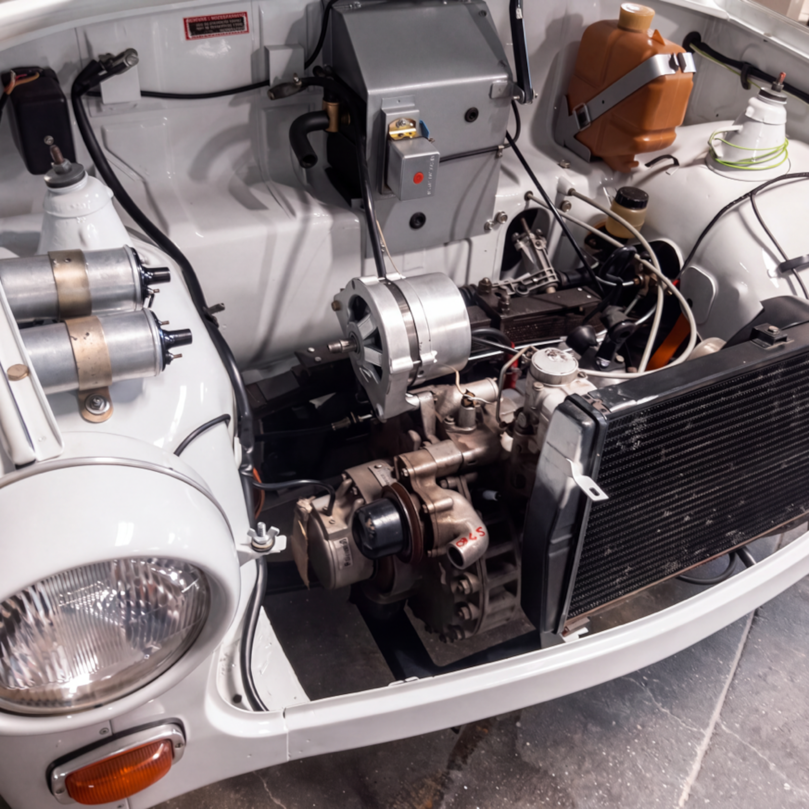 Trabant mit KKM550. Foto: Archiv Thomas Günther, bearbeitet mit KI