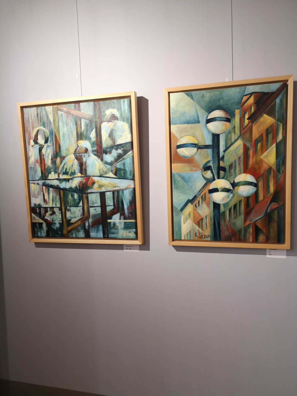 Wechselnde Kunstausstellungen finden in der Mühle Rottluff statt. Foto: Kathy Eichholz